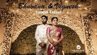 Bhuvana & Vignesh   | Engagement Teaser | CrackJack Photography