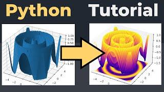 4 tips to improve 3D plots in python - matplotlib