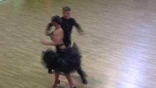 Artem Gusev - Aleksandra Povzun / Kyiv Open 2014. Cha-cha-cha