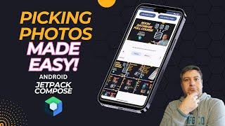The easiest way to Pick Images in Android Jetpack Compose.