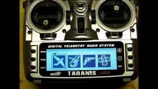 FRSKY TARANIS PLUS WIZARD SCREEN SETUP