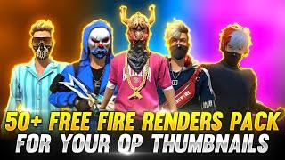 Free Fire Renders Pack By Vinnu Studio - Garena Free Fire