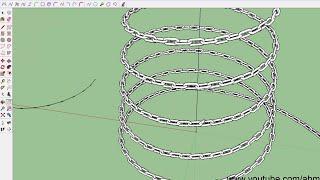 How to Make a Chain in Sketchup