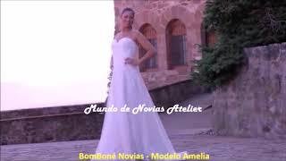 Vestido Novia Amelia de BomBoné Novias en Mundo de Novias Atelier