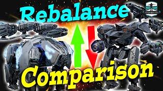 Bjorn vs Mauler Rebalance  Is It Still Good? - War Robots Comparison