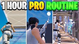 How To Get Better At Fortnite In 1 Hour! (Full Pro Routine)