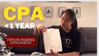 How I Passed the CPA While Working Full-Time (FIRST TRY)