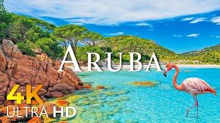 12 HOURS DRONE FILM: " ARUBA in 4K " + Relaxation Film 4K ( beautiful places in the world 4k )