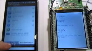 ESP8266 Serial Wifi Module with STM32F4 Discovery and Android Smartphone