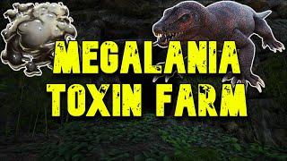 Ark: Survival Evolved. Taming the Megalania & Easy Toxin Farm