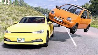 High Speed Traffic Car Crashes #234 - BeamNG Drive | CrashBoomPunk