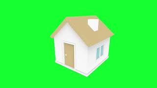House Green Screen Video - Stock Video Footage - No Copyright Animated Videos