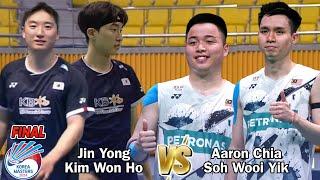 Aaron Chia/Soh Wooi Yik vs Jin Yong/Kim Won Ho || Final Korea Masters 2024