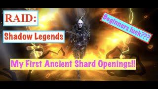 2X Ancient Shard Pulls - RAID: Shadow Legends, My first pulls ever in RAID and got so lucky!! :-)