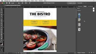 InDesign tutorial - master pages