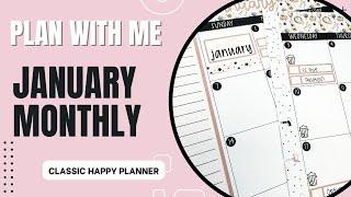 Plan With Me | Happy Planner | Planner Kate Monthly Kit