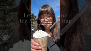 ASMR Homemade Ice Mocha