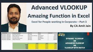 Advanced Vlookup   Excel for People in Corporate Part 3