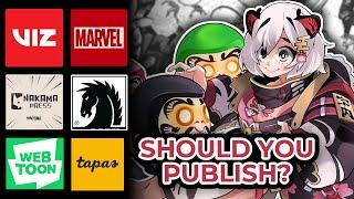 Making Manga: Working With A Publishing Company VS Self Publishing Online