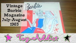 Vintage Barbie Magazine July/August 1963 ~ Toy-Addict