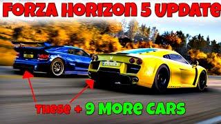 Forza Horizon 5 - *NEW Update* Comes With 9 NEW CARS (FH5 Series 5 Update)