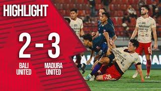 [HIGHLIGHT] Bali United FC vs Madura United FC [Piala Presiden 2024] GOAL SKILL SAVE