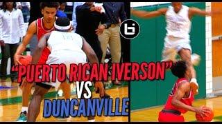 "PUERTO RICAN IVERSON" VS Duncanville! Ballislife South Game Of The Year?