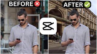 How to Change Video Background in CapCut (No Green Screen) | CapCut Editing Tutorial