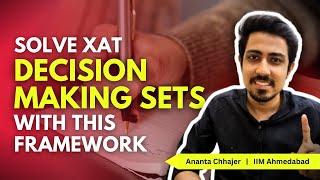 XAT Decision Making Preparation | Use this framework to solve any XAT DM Set