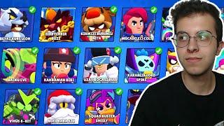 OYUNDAN KALDIRILAN VE DÖNEMSEL EN İYİ 110 KOSTÜMÜ SIRALADIM !! BRAWL STARS