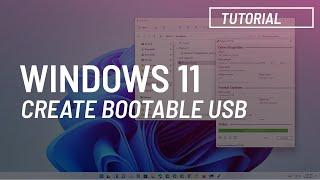 Windows 11 Insider Preview: Create USB bootable flash drive (easy way)