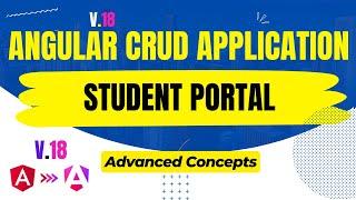 Angular 18 CRUD with Local-Storage | Angular CRUD Operations  | Angular Project in Hindi 