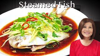 Steamed Fish Cantonese Classic Chinese New Year Celebrations 粤式清蒸鱼