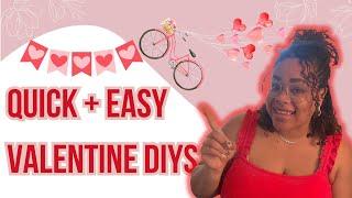 INSANELY EASY VALENTINE DECOR DIYS | Dollar DIYs to try in 2024!