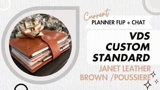 Main Planner Setup Flip | VDS Custom Standard Rings in JL Brown with FCC Inserts | 2024 Planner Chat