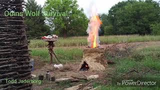 Odins Wolf Survival burning the kiln