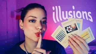 ASMR : Jeu des illusions d'optique pour te divertir ! (close up)