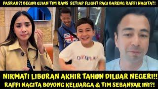 AKHIRNYA RAFFI NAGITA &TIM LIBURAN KELUAR NEGERI NIKMATI AKHIR THN! PASRAH ADA AJA UJIAN MAU BRNGKAT