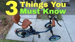 eBike With Two Front Wheels | YOU NEED TO KNOW ABOUT THIS!