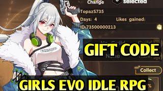 GIRLS EVO IDLE RPG GIFT CODES! HOW TO REDEEM COUPON CODES IN GIRLS EVO