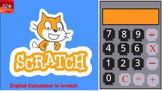 Project5 - Calculator in Scratch |coding |calculator scratch |scratch | knowledge quotient