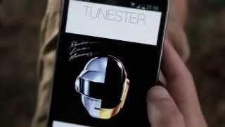 Tunester: Minimalistic Music Player for Android (Official Video)
