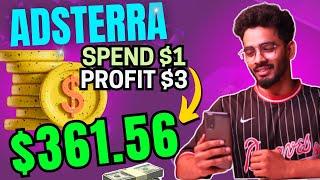 Earn $100+ Daily With Adsterra Arbitrage | Adsterra Earning Tricks | Adsterra Direct Link Earning