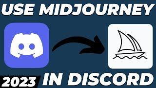 How to use Midjourney connecting with Discord account and generate AI art tutorial