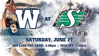 680 CJOB Bombers vs Roughriders - June 27