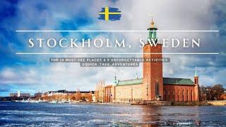 Stockholm, Sweden: Discover Top 10 Places & 5 Must-Do Activities! | Sweden | Travel Guide