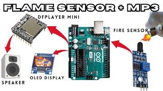 DIY Fire Alarm System with Arduino, DFPlayer Mini, and OLED Display @TMEEducation