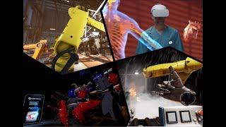 SHOWREEL VR  2023. VR проекты компании. Презентация проектов в VR 360°