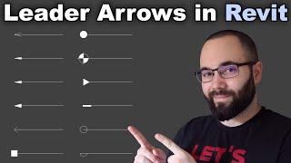 Arrowheads in Revit Tutorial - How to setup a Leader Arrow