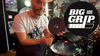 BigGrip Grip Tape explained by session drummer Adam Breeze